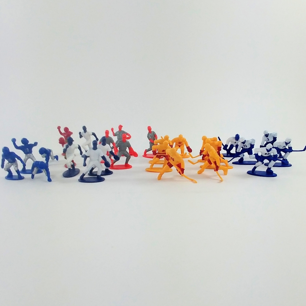 Kaskey Hockey Football Baseball Figures Lot